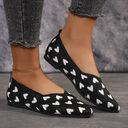 Flat Casual Shoes Light Knit Women's