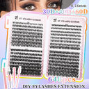 32 Rows Of Eyelashes Book Cluster 640 Segmented
