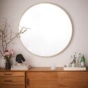 Bathroom wall mirror hanging decorative