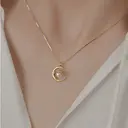 Women's Planet Necklace Niche Design Temperament Saturn Clavicle