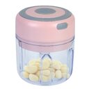 Mini Electric Garlic Chopper 8.45OZ Cordless Mincer Food