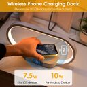 1 Set Bedside Table Lamp Touch Control