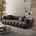 Atunus American Large Velvet Home Furniture Nordic Modern