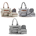 8Pcs Baby Nappy Diaper Bags Set For Mom