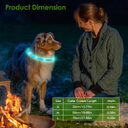 1Pc USB Rechargeable LED Dog Collar Multi Color
