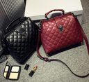 Leather bags new summer Lingge retro Doctor Bag