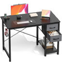 The Computer Desk Has Drawers