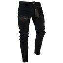 Pants Jeans For Men Trousers Long Basic Broken