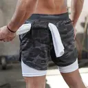 Running Shorts Men 2 In 1 Double-deck Quick