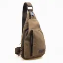 Casual Men Chest Pack Canvas Crossbody Bags