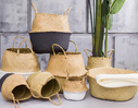 Storage Baskets laundry Seagrass