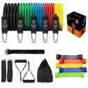 Latex Pull Rope Exercises Resistance Bands Stretch Training