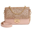Women's Tote Bag Fashion Sequined Small Square Lady