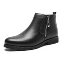 leather formal shoes for men big size fas