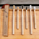Bamboo Charcoal Soft Fiber Bristle Toothbrush