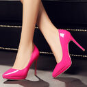 Stiletto pointed high heels