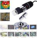 Portable Usb Digital Electronic Microscope 8 Led Magnifier