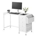 Computer Desk With Fabric Drawers