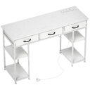 120cm Computer Desk With Power Outlets