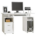 Computer Desk Office PC Table Workstation With Keyboard