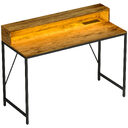 120cm Computer Desk With LED Lights And Power