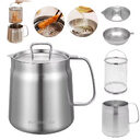 2L Stainless Steel Oil Filter Pot