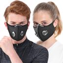 Sport Cycling Face Mask With Active Carbon Filter