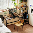 67" CPU Desk With Monitor Stand