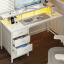 Computer Desk With A Power Socket And LED