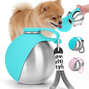 Portable Dog Water Bottle 10oz Stainless Steel Travel