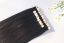 Natural color hair wig reality seamless extensions stealth