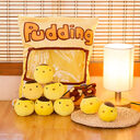 A Large Bag Of Snacks And Pillow Plush