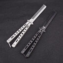 Outdoor Foldable Comb Stainless Steel Practice Training Butterfly
