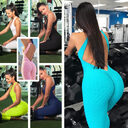 female yoga fitness jumpsuit