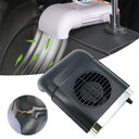 Car Fan Magnetic Cooler Silent Wireless Charging USB