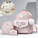 Fashion Women's Bags PU Bow Composite Bag Young
