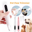 Pets Efficient LED Shaving Cat Dog Foot Hair