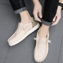 Men's Patchwork Breathable Casual Canvas Shoes
