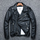 Pure Cowhide Biker's Leather Jacket