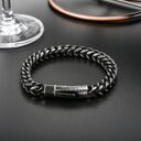 Men's Stainless Steel Round Mill Simple Fashion Titanium
