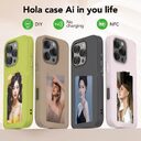 Four-color E-ink Screen Projection DIY Phone Case