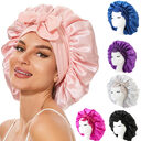 Satin Ribbon Round Hat Bow Imitation Silk Beauty