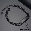 Laser Engraved Bracelets Personalized Bracelet Engravable Stainless Steel