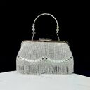 New Tassel KTV Princess Dinner Dress Hand Shoulder