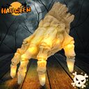 Halloween Electric Luminous Crawling Hand Animated Decoration Induction