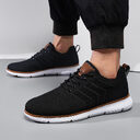Fashion Lace-up Mesh Sneakers Casual Flying Woven Walking