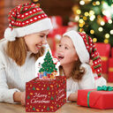 Red Christmas Money Box Party Decoration