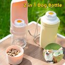 2 In 1 Travel Dog Water Bottle Pet