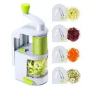 Vegetable Grater Potato Spiral Slicer Whirlwind Fruit Machine