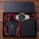 Gift Set Fashion Creative Suit Wallet Belt Quartz